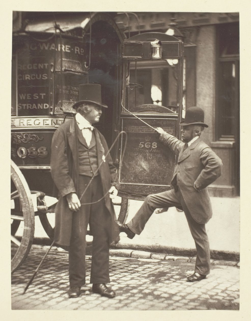 Støbejern Billy, 1881. af John Thomson