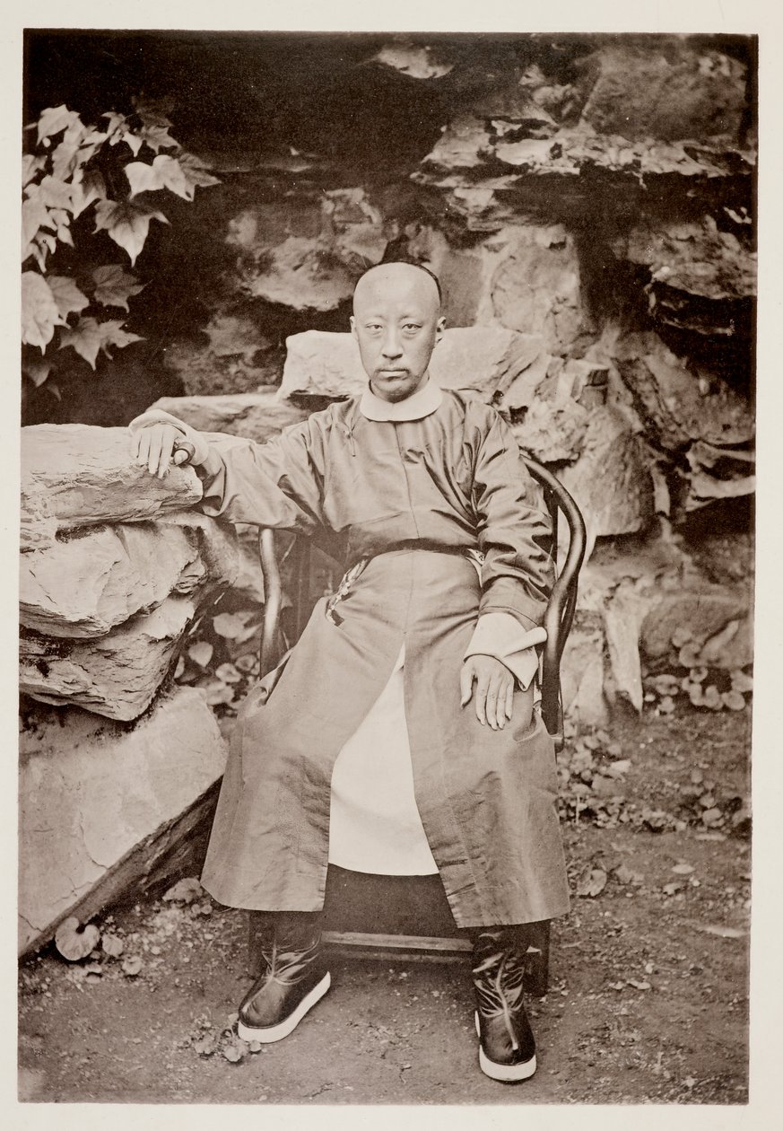 Prins Kung, Pekin, ca. 1872. af John Thomson