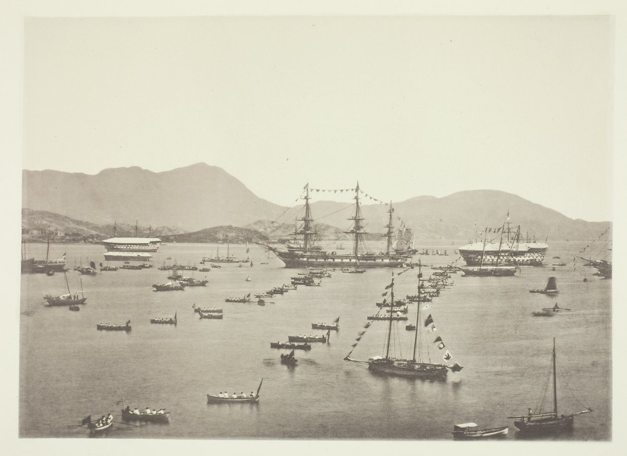 Havnen, Hong-Kong af John Thomson
