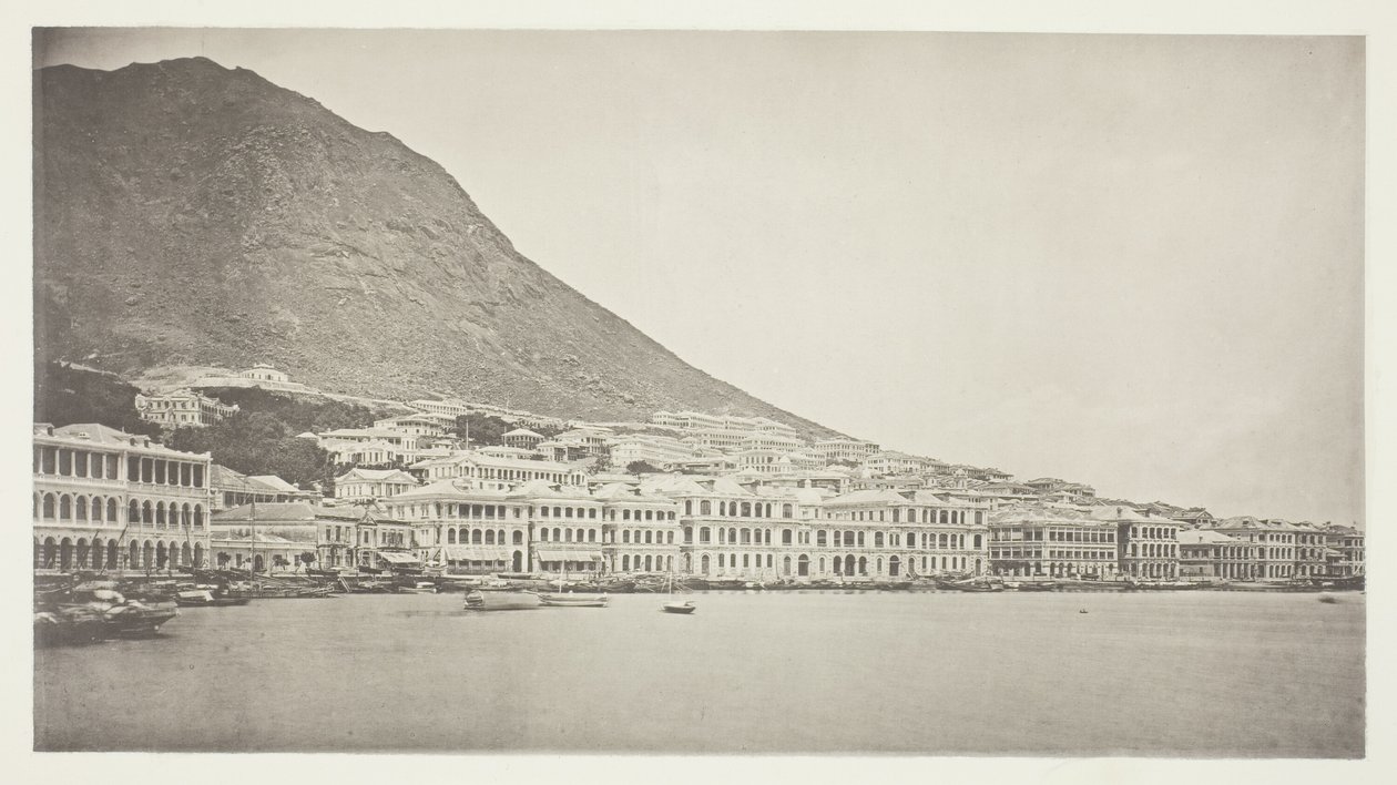 The Praya, Hong-Kong af John Thomson