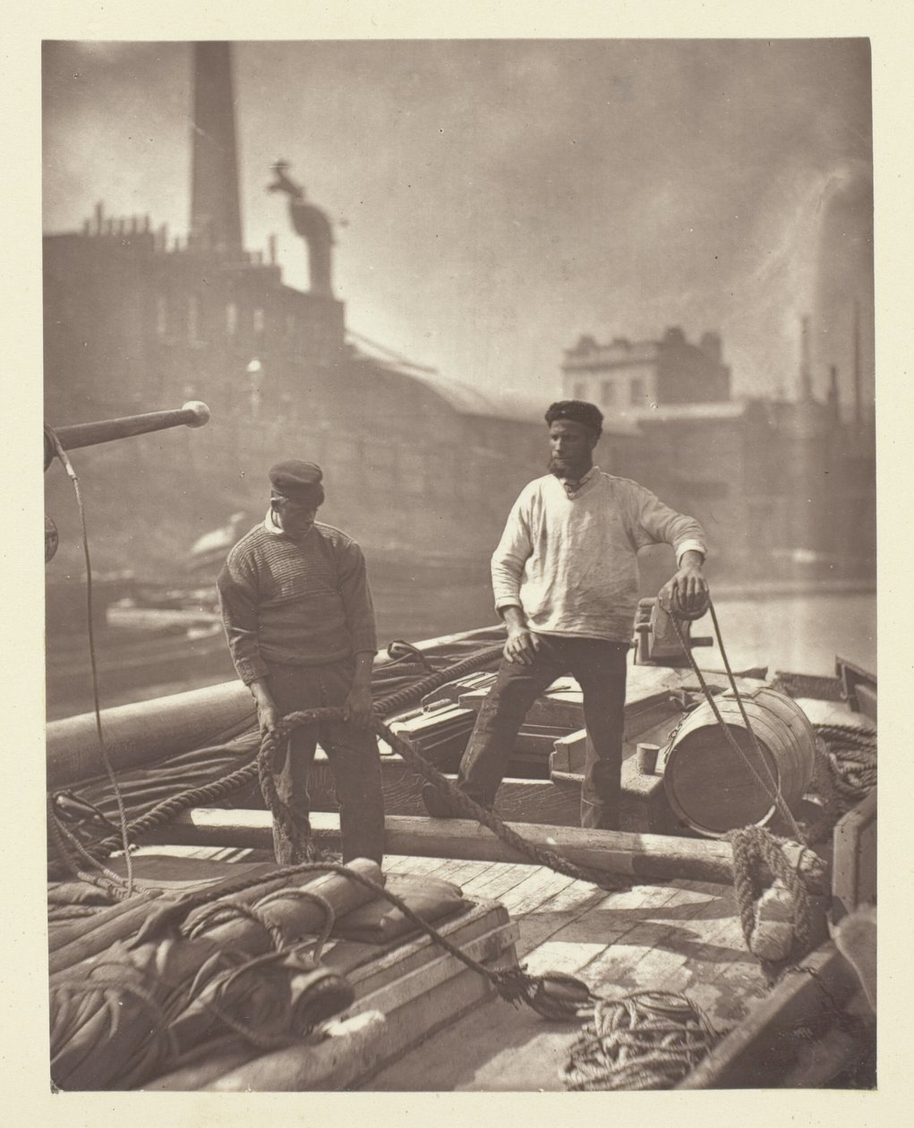 Arbejdere på "Silent Highway" af John Thomson