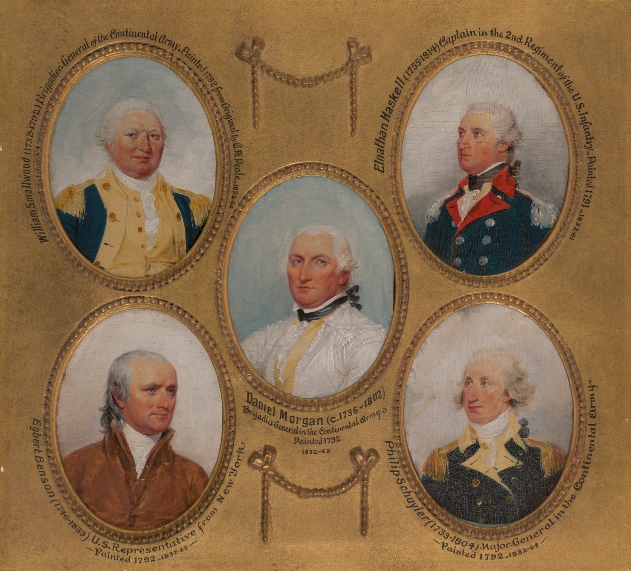 Daniel Morgan (ca. 1736 af John Trumbull
