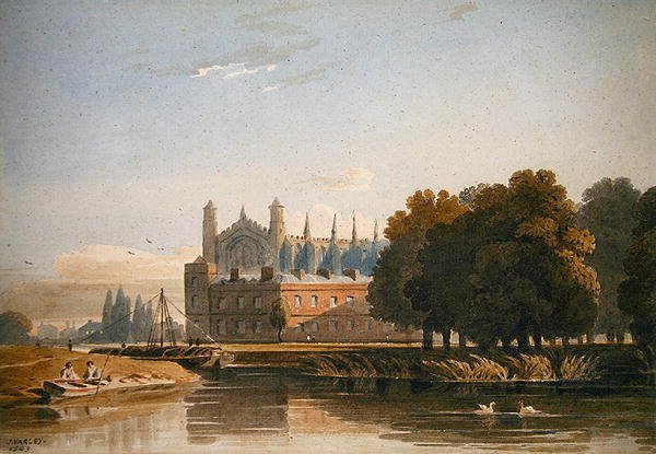 Eton fra Crown Corner af John Varley