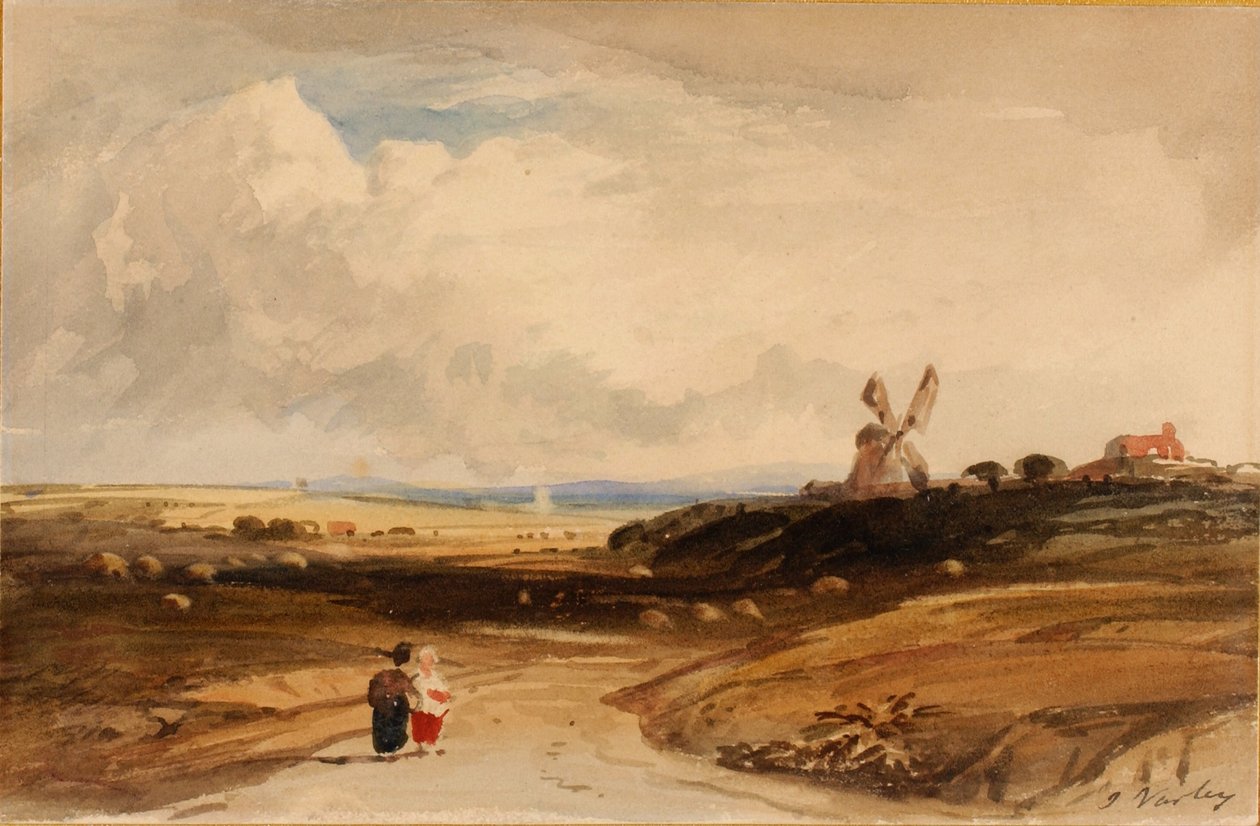 Lille landskab (hollandsk) af John Varley