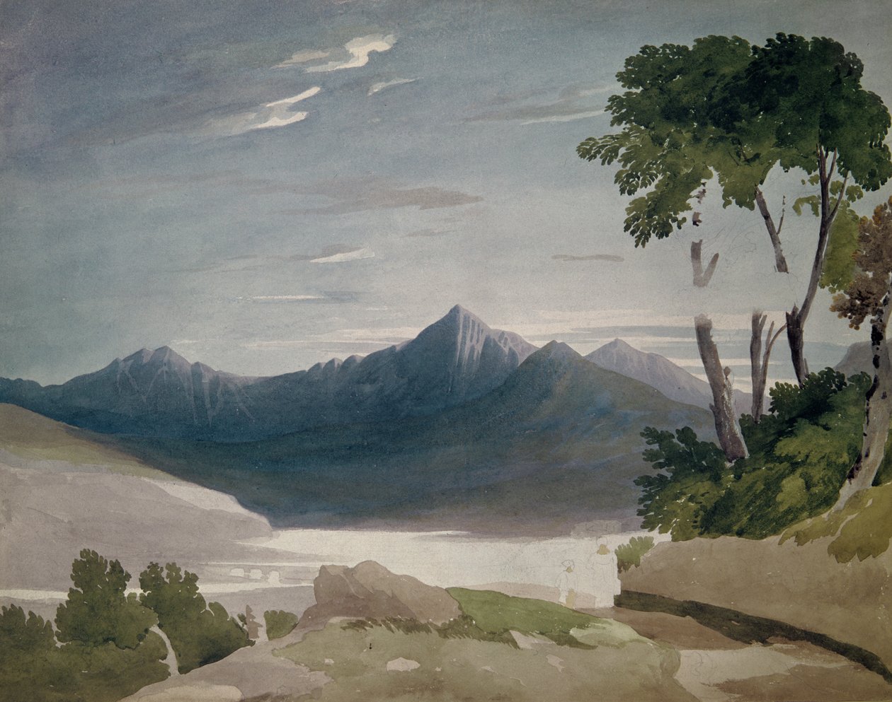 Snowdon, ca. 1820 af John Varley