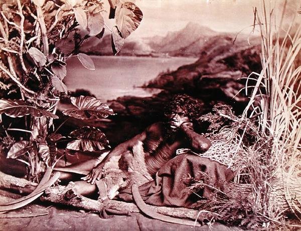 australsk, ca. 1874 (foto) af John W. Lindt