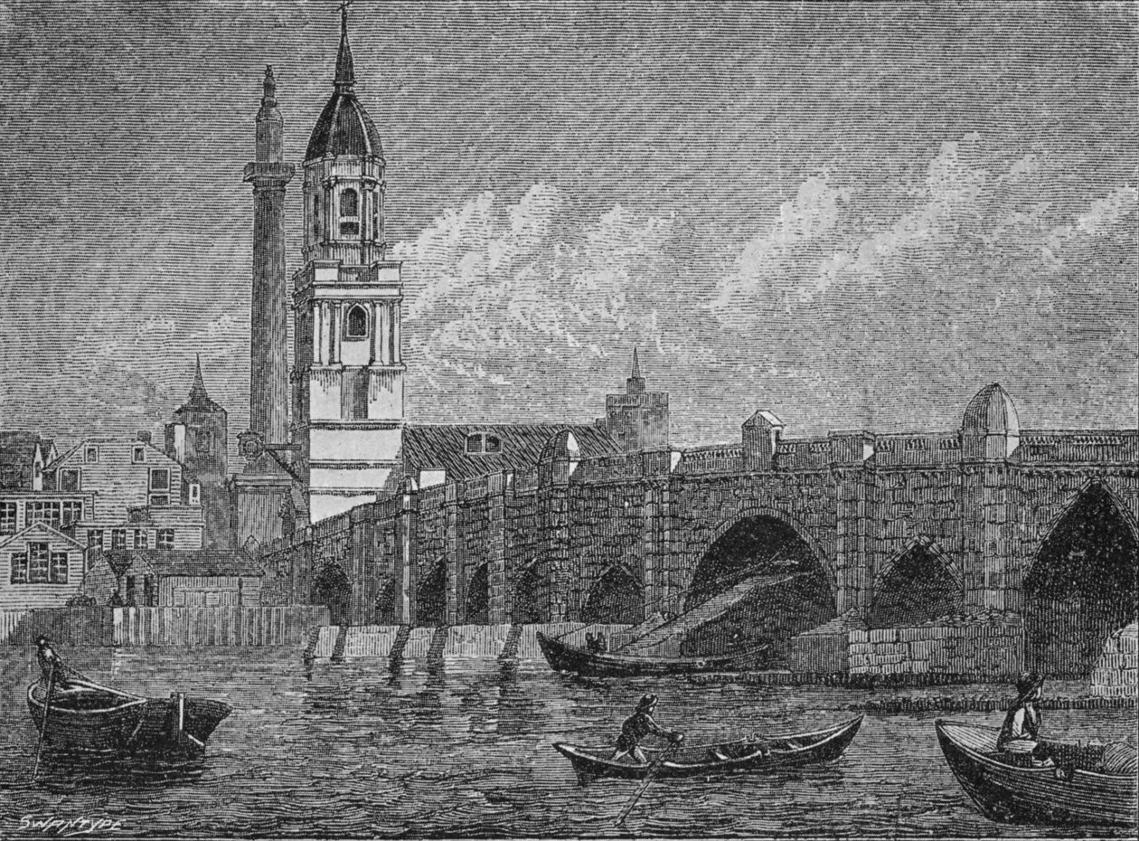 London Bridge, 1796, 1903 af John Walker
