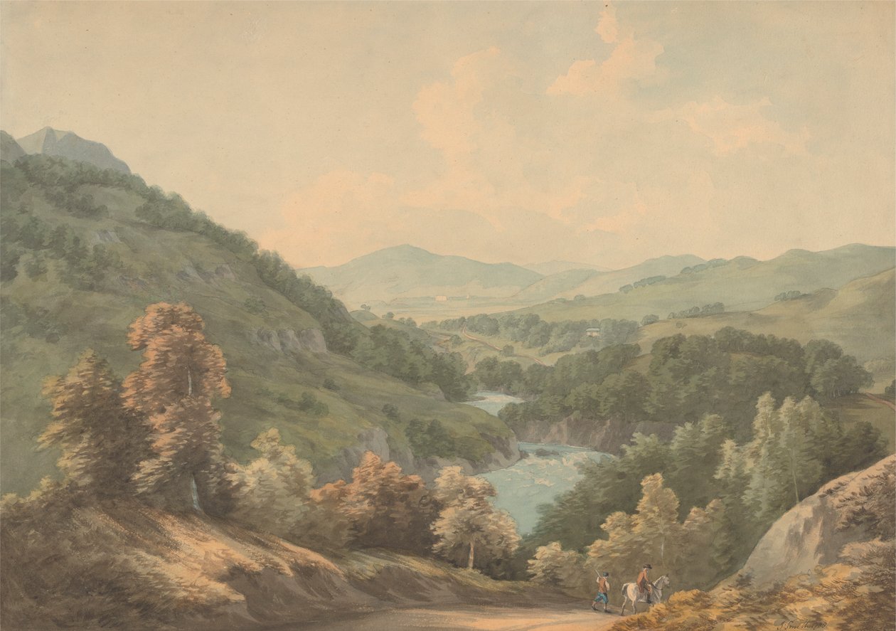 The Pass of Killiecrankie af John Warwick Smith