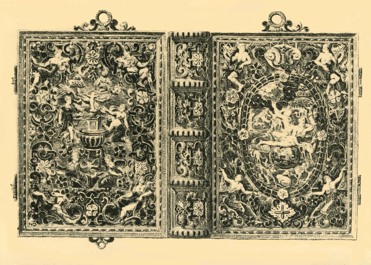 Guld bogomslag, 1800-tallet, 1881. af John Watkins