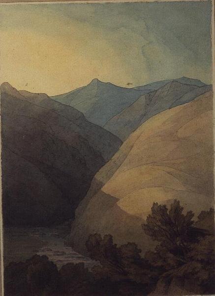 Nær Holne on the Dart af John White Abbott