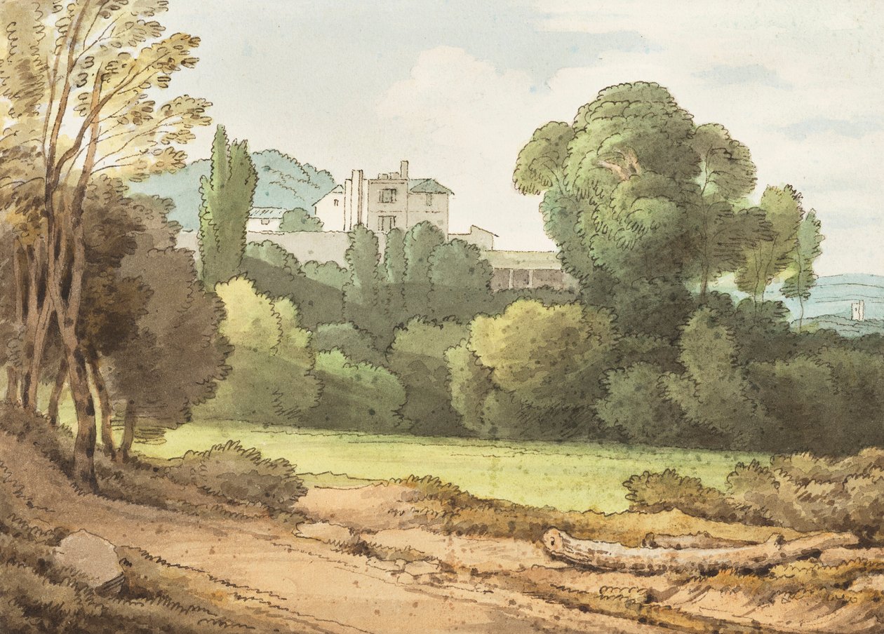 The Cot, Alphington, Devon af John White Abbott