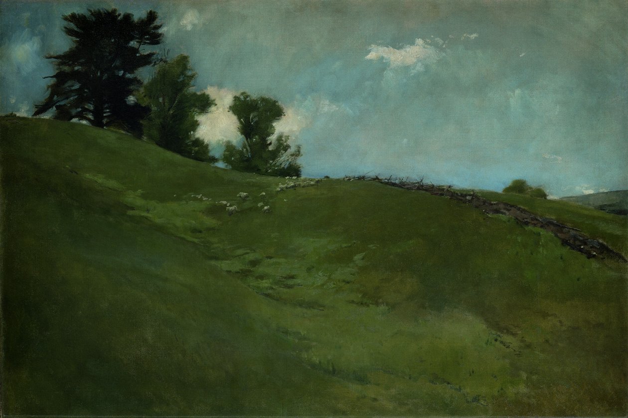 Landskab, Cornish, N.H. af John White Alexander