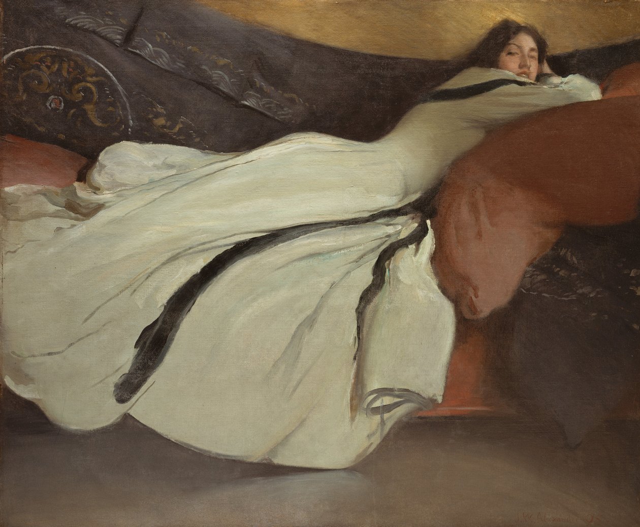 Repose, 1895. af John White Alexander