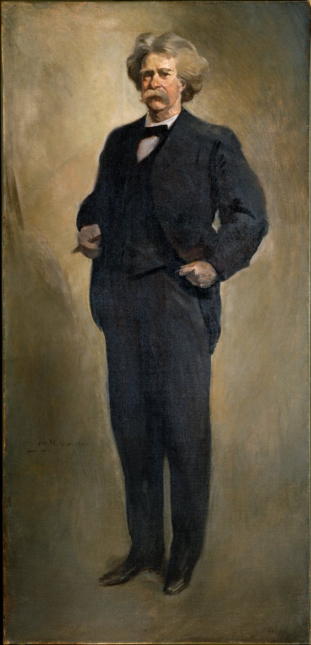 Samuel L. Clemens (Mark Twain) af John White Alexander