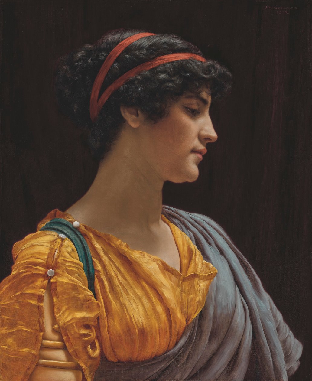Cynthia af John William Godward