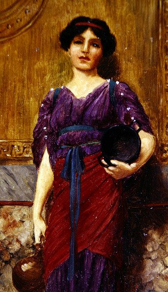 Kvindefigur af John William Godward