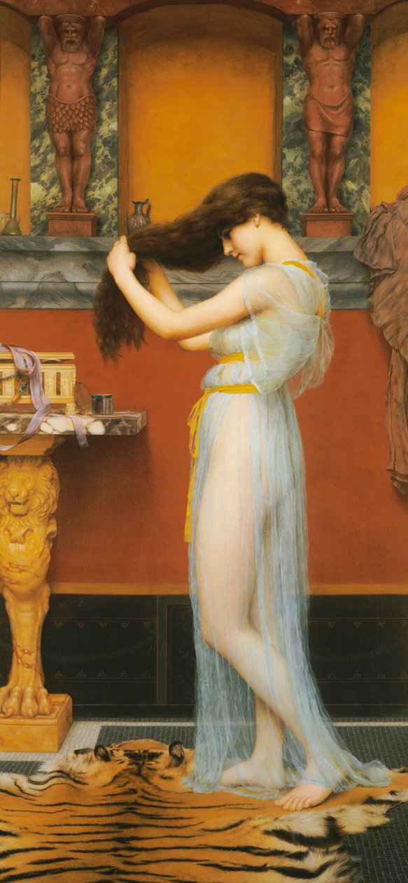 Toilettet, 1900 af John William Godward