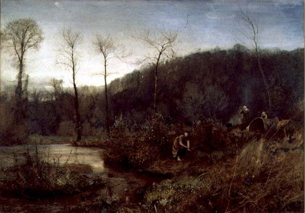 En sigøjnerlejr af John William North