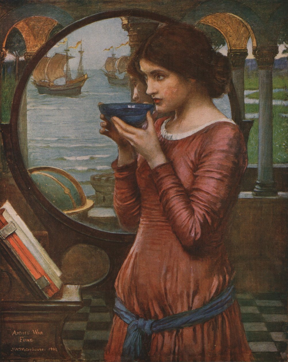 Destiny, 1900, c1930. af John William Waterhouse