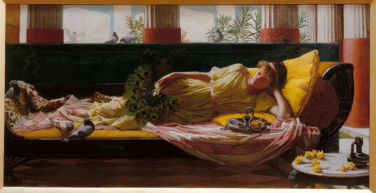 Sød gør ingenting af John William Waterhouse