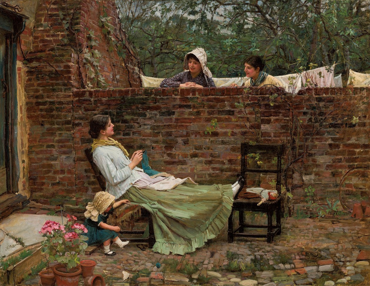 Sladder, ca. 1885 af John William Waterhouse