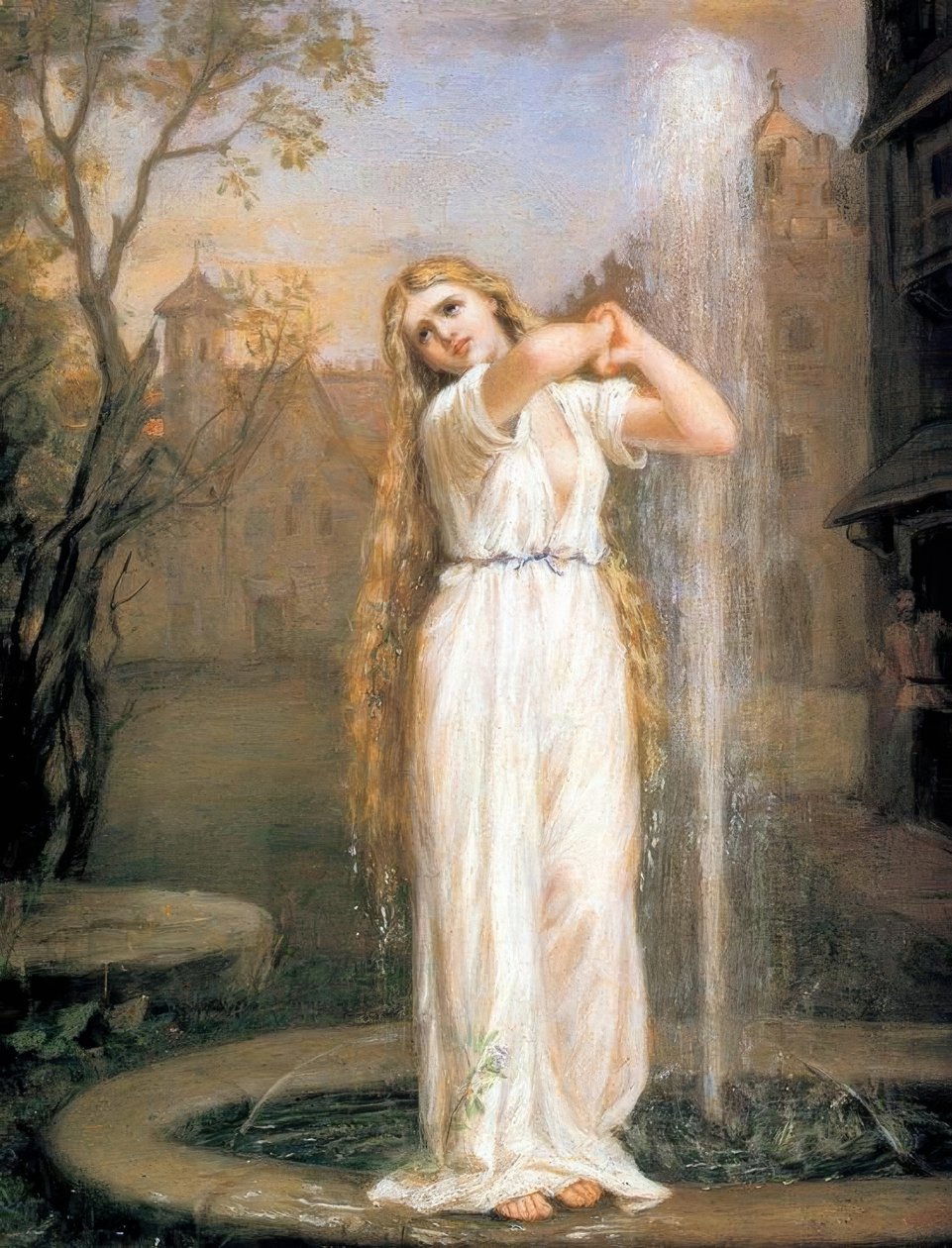 John William Waterhouse – Undine af John William Waterhouse