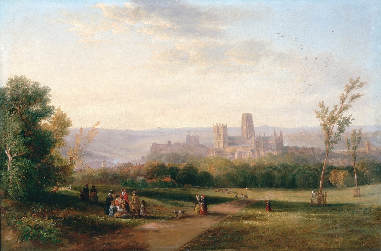Durham, 1841 af John Wilson Carmichael