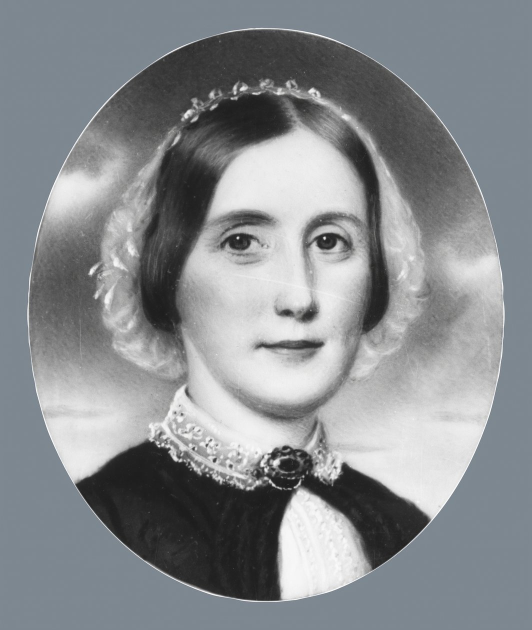 Fru George P. Burne, 1852. af John Wood Dodge