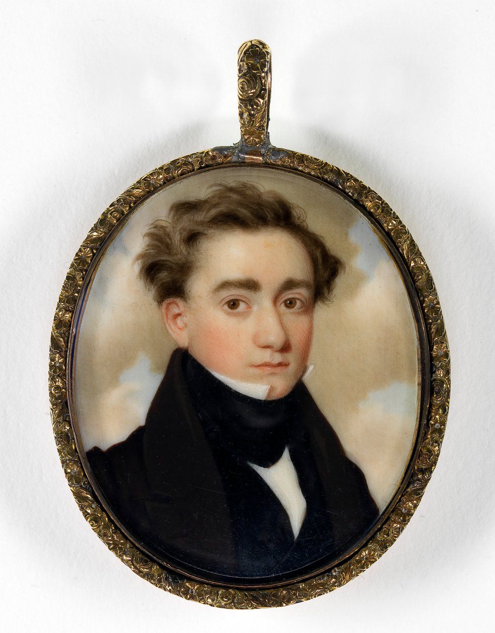 Portræt af en gentleman, 1832. af John Wood Dodge