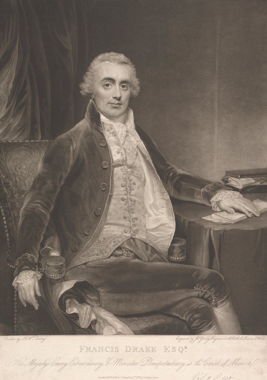 Francis Drake Esqr. af John Young