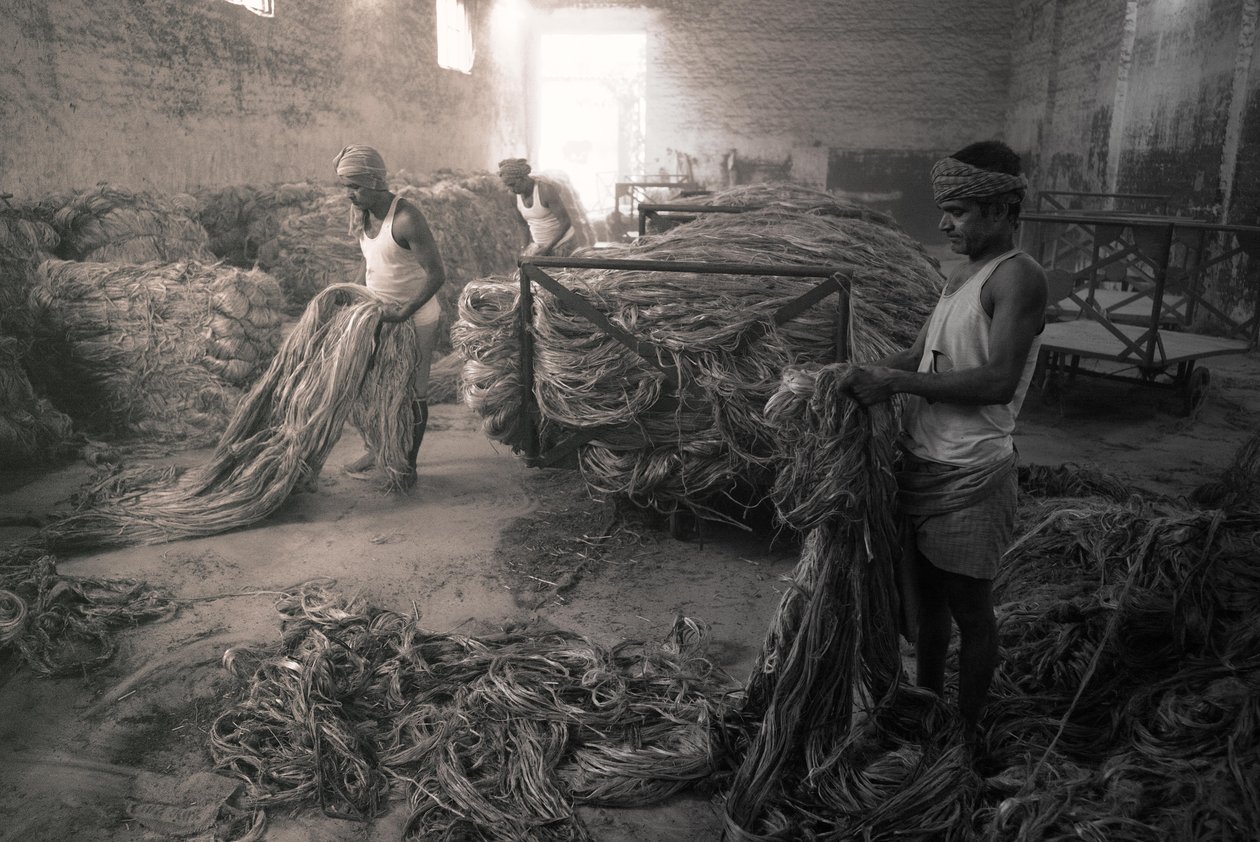 Jutefabrik, Kolkata, Indien, 2017 (foto) af Jon Nicholson