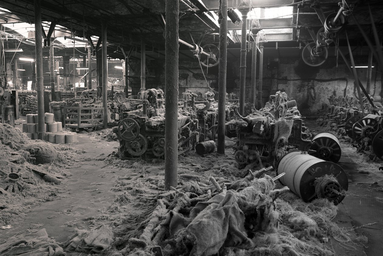 Jutefabrik, Kolkata, Indien, 2017 (foto) af Jon Nicholson