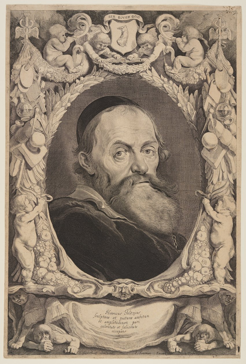 Hendrick Goltzius af Jonas Suyderhoef