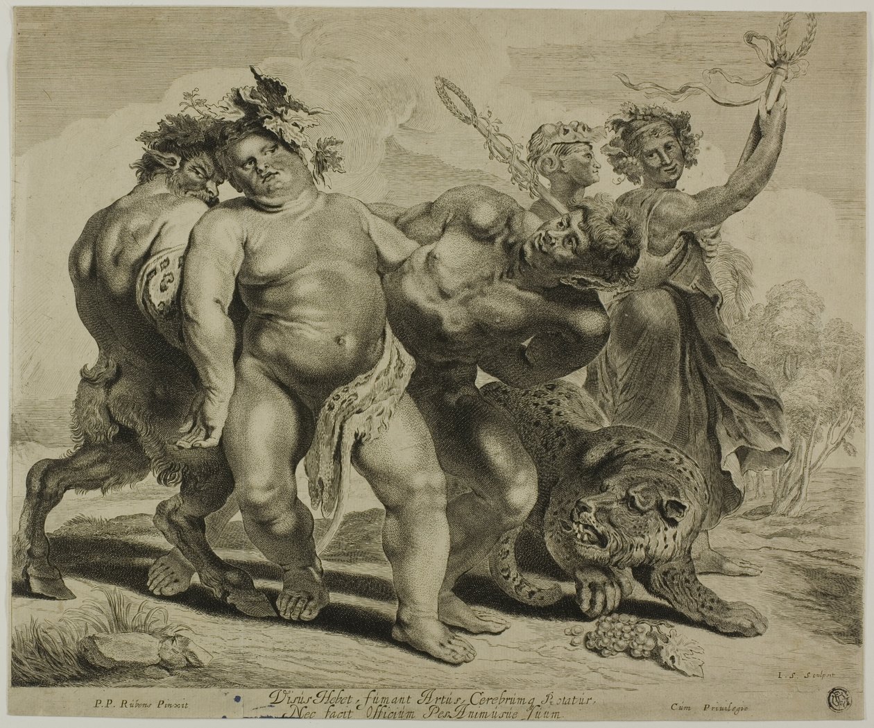 Bacchus triumf af Jonas Suyderhoef