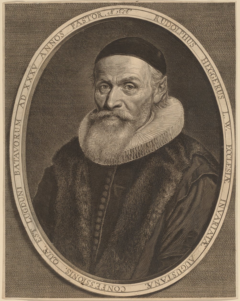 Rudolf Hegger af Jonas Suyderhoff after Jan de Vos