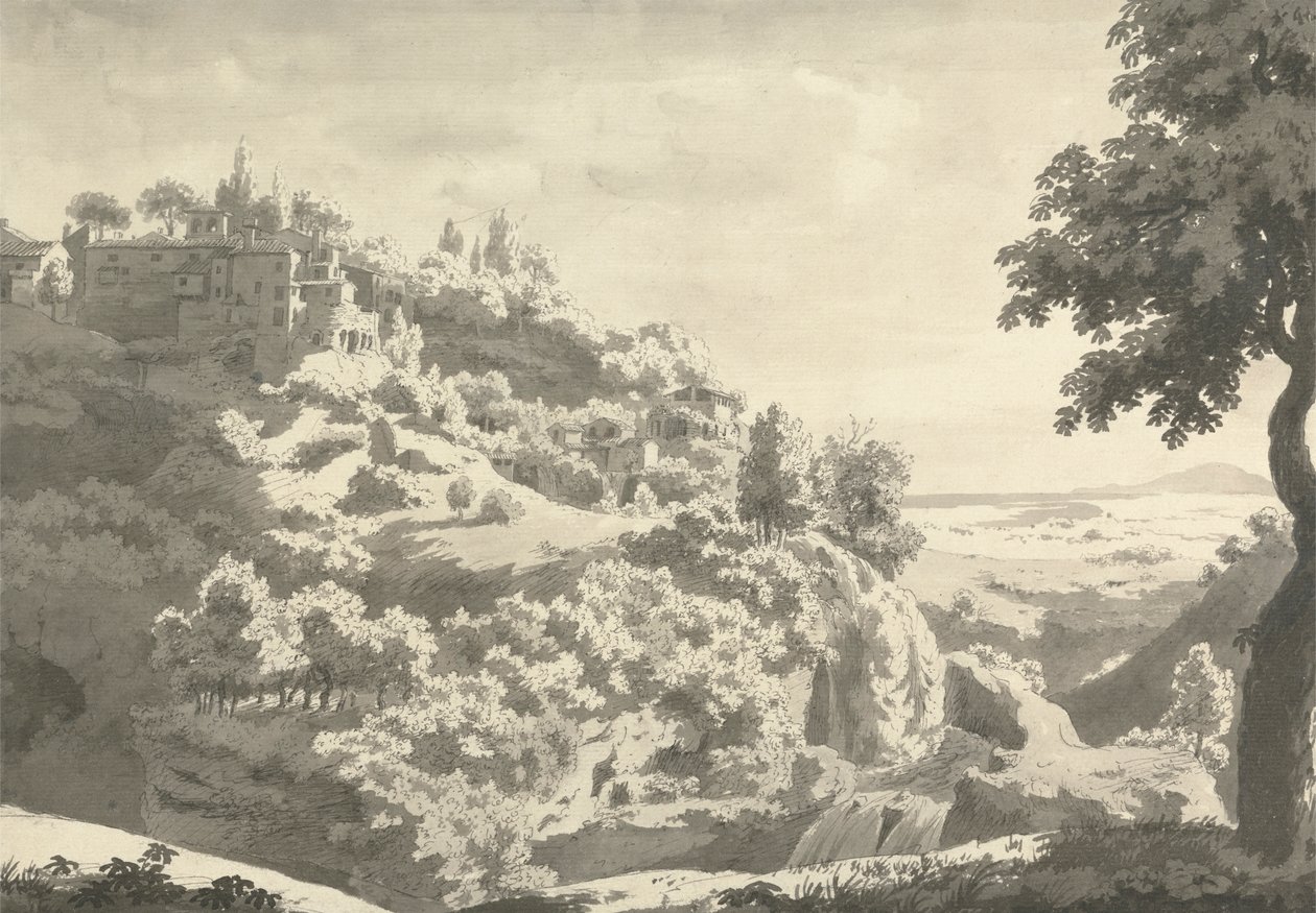 Tivoli over kaskaden af Jonathan Skelton