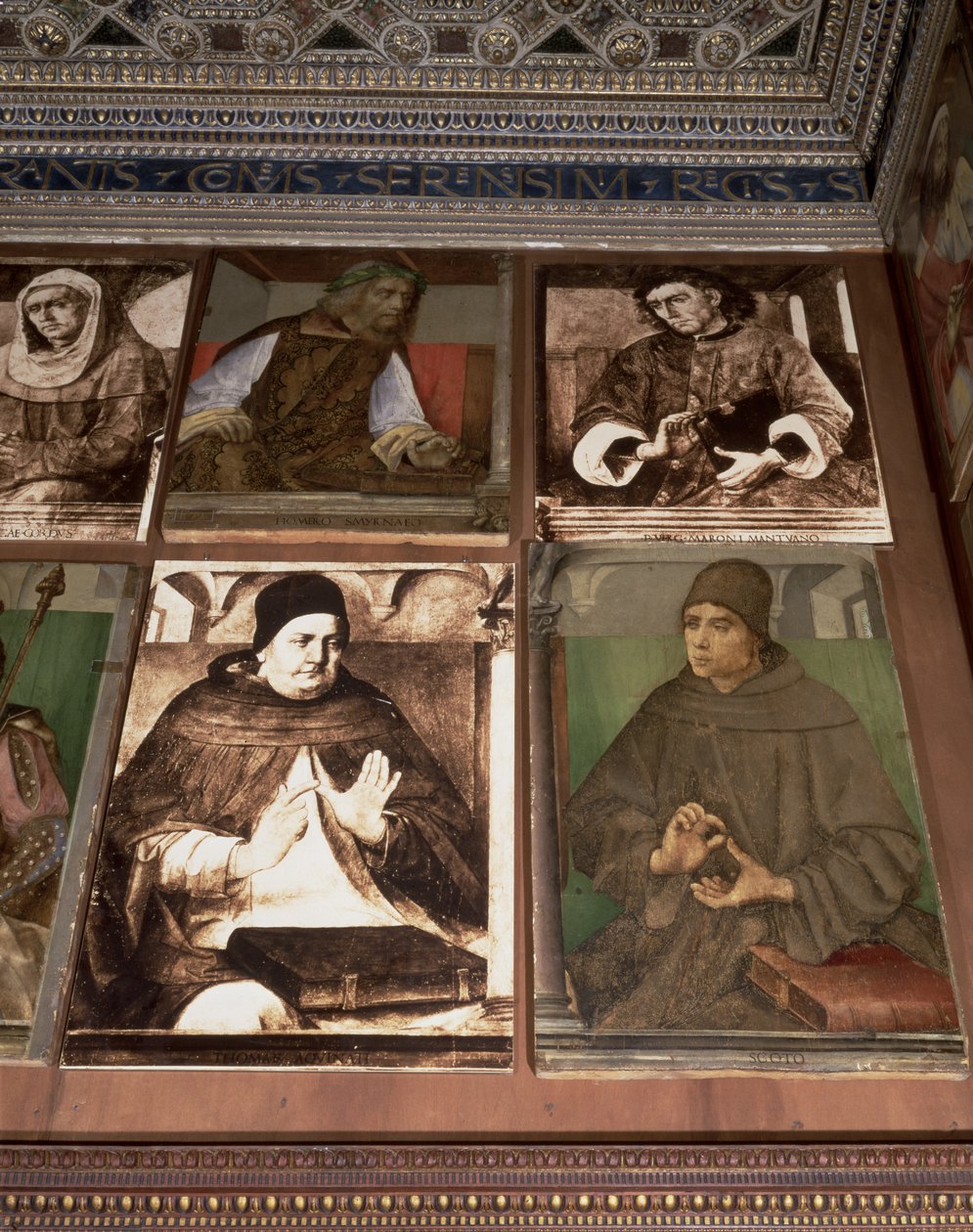 Undersøgelse af Federigo da Montefeltro, hertug af Urbino af Joos van Gent