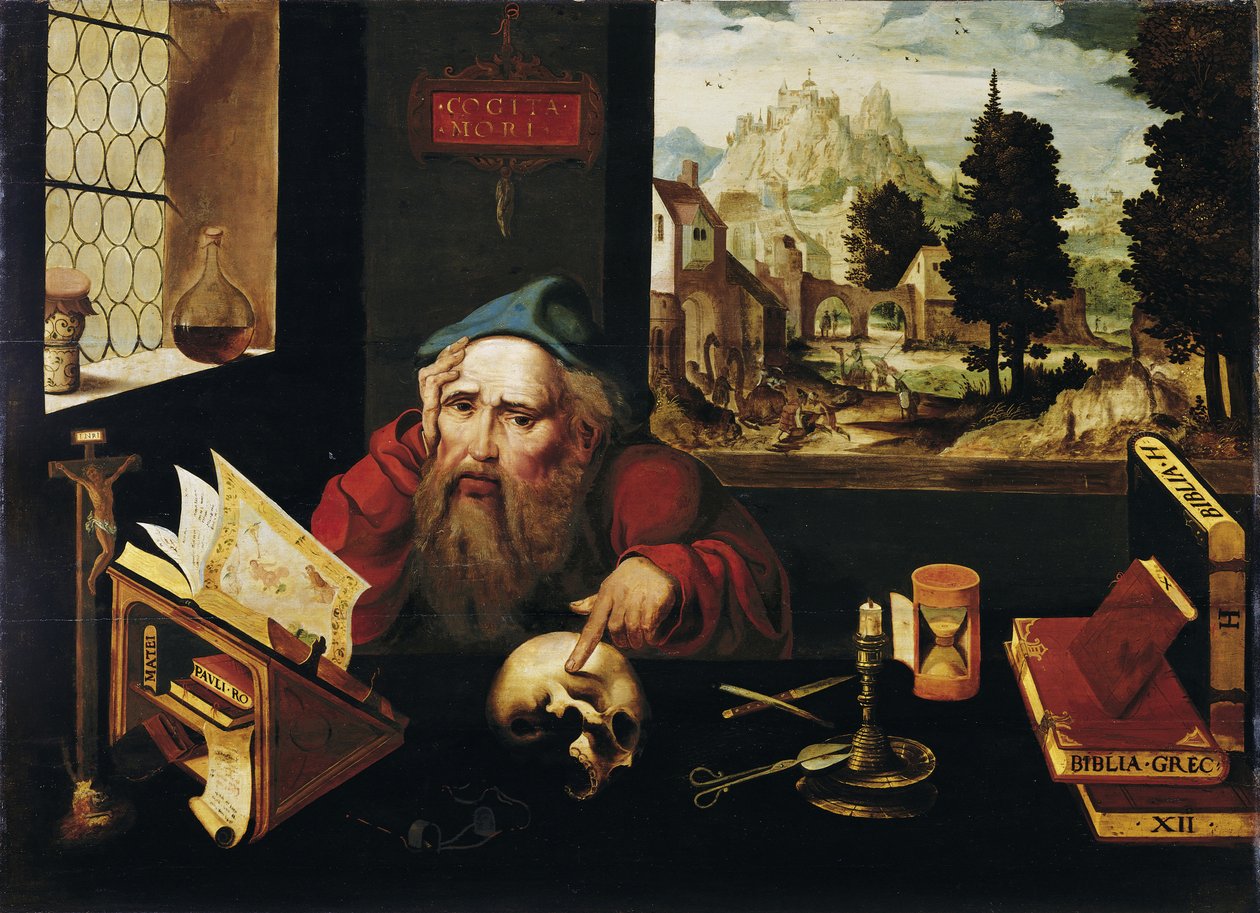 Sankt Hieronymus i sin celle, 1520