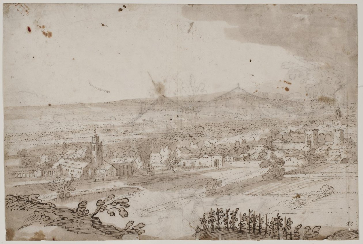 Panoramalandskab af Joos de II Momper
