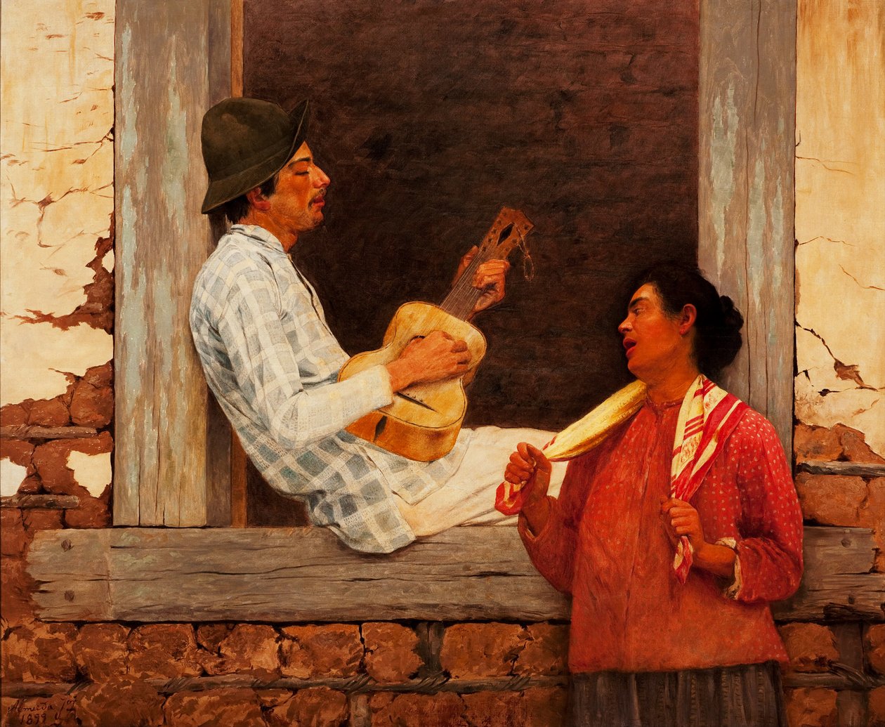 Guitaristen af José Ferraz de Almeida Júnior