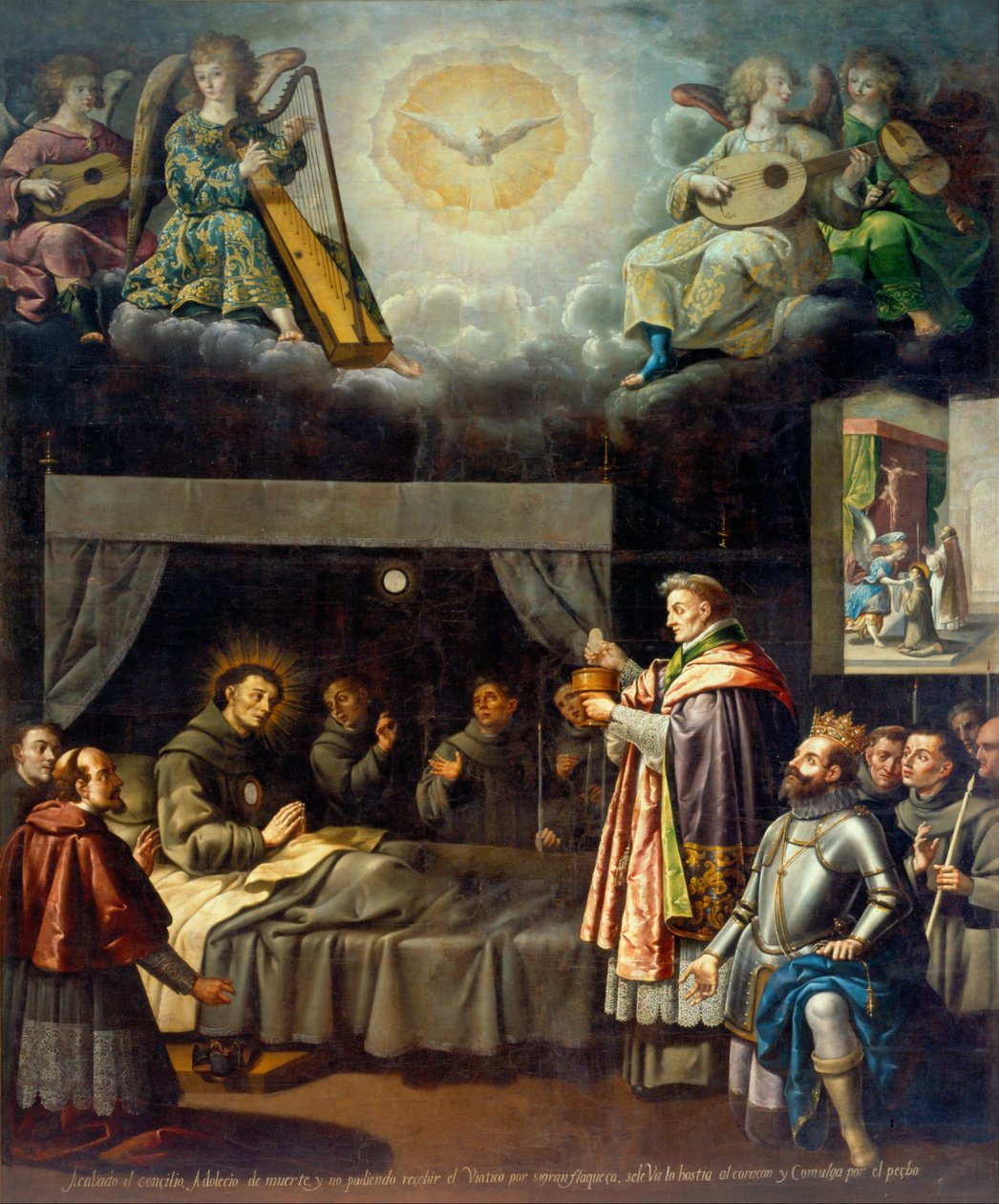Den sidste nadver i Saint Bonaventure af José Juárez