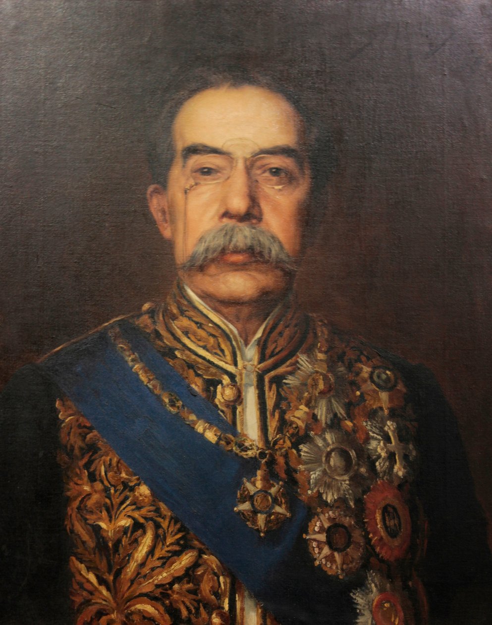 Portræt af José Luciano de Castro af José Malhoa