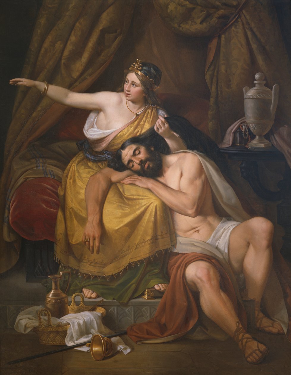 Samson og Delila af José Salomé Pina