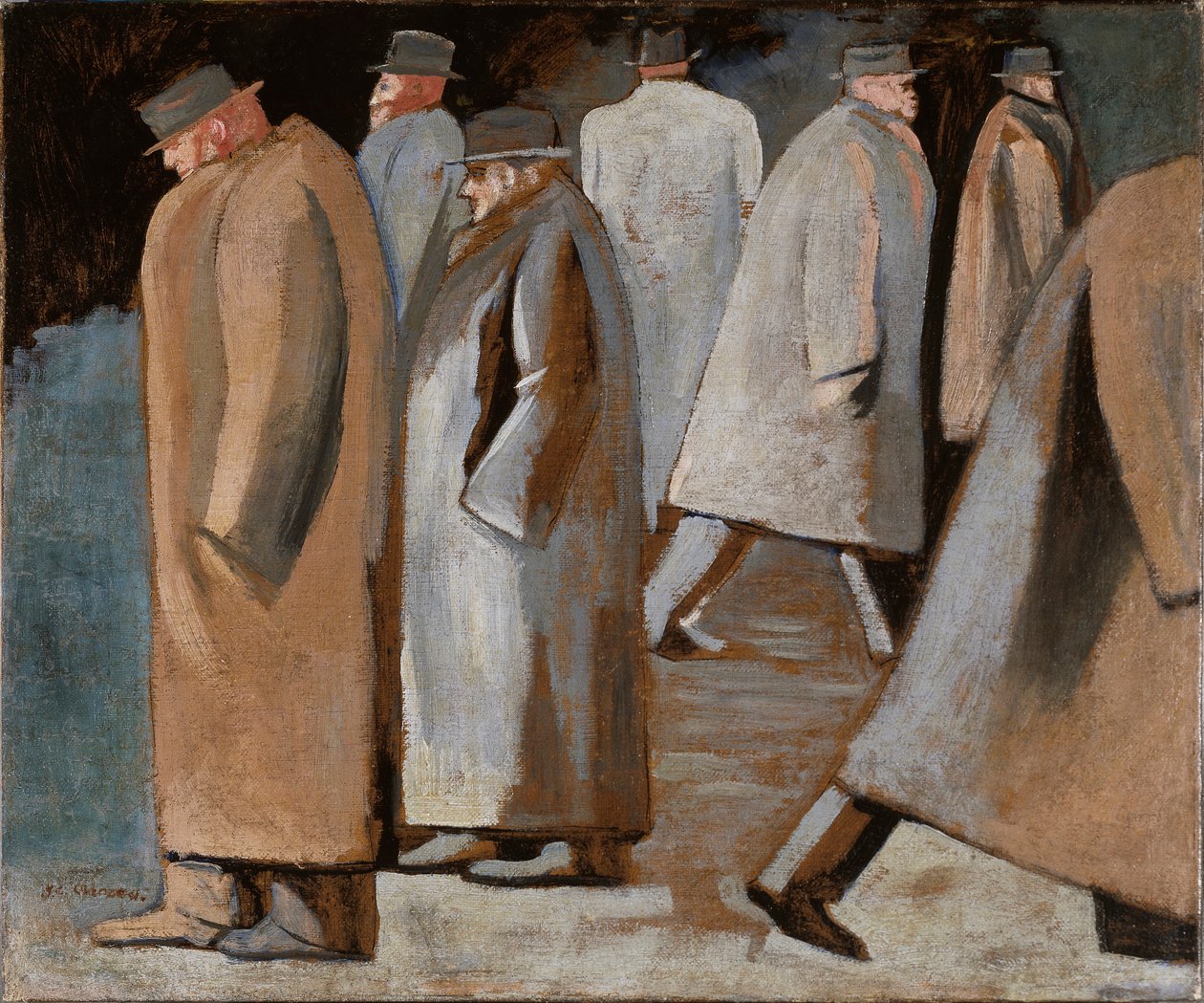 Vintervinteren, 1932. af José Clemente Orozco