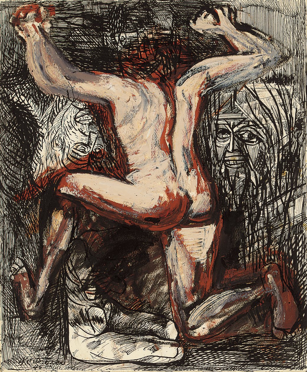 Prometheus af José Clemente Orozco