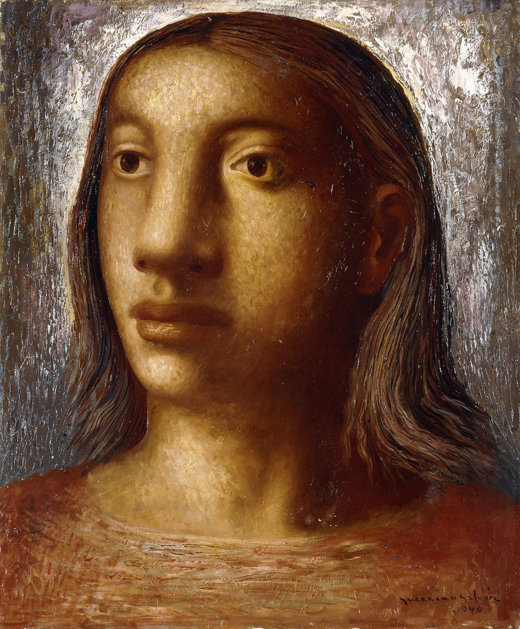 Kvindehoved af José Clemente Orozco