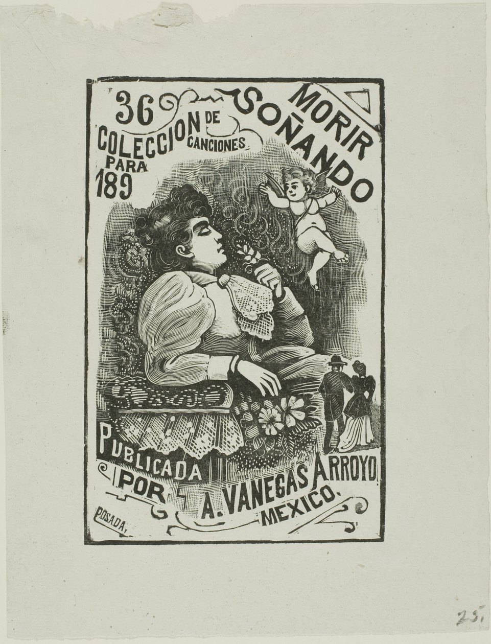 At dø drømmende af José Guadalupe Posada