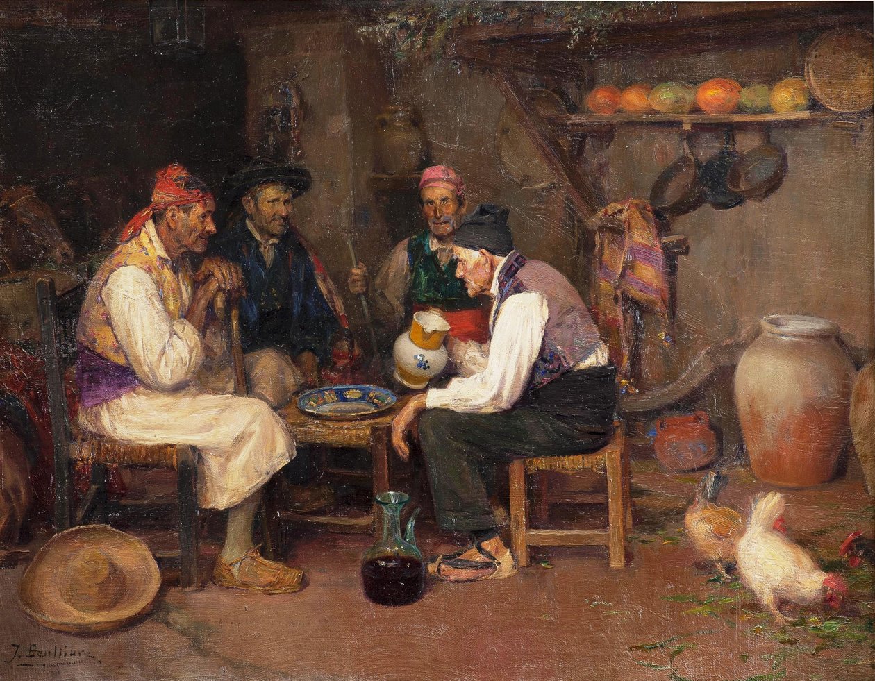 Snak og drikke af Jose Benlliure y Gil