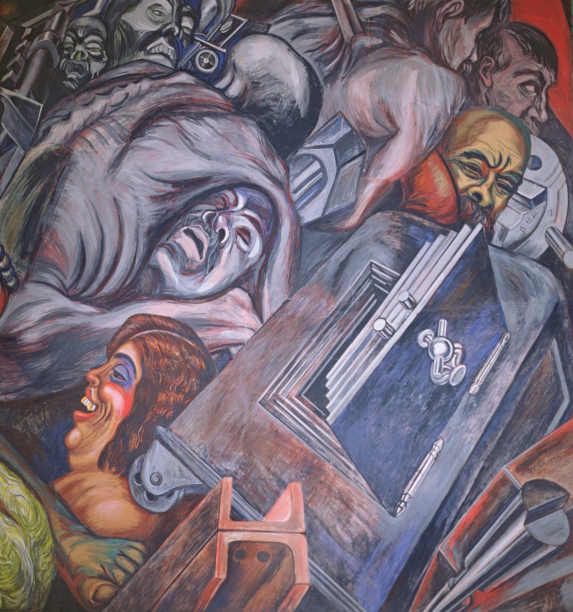 katharsis af José Clemente Orozco