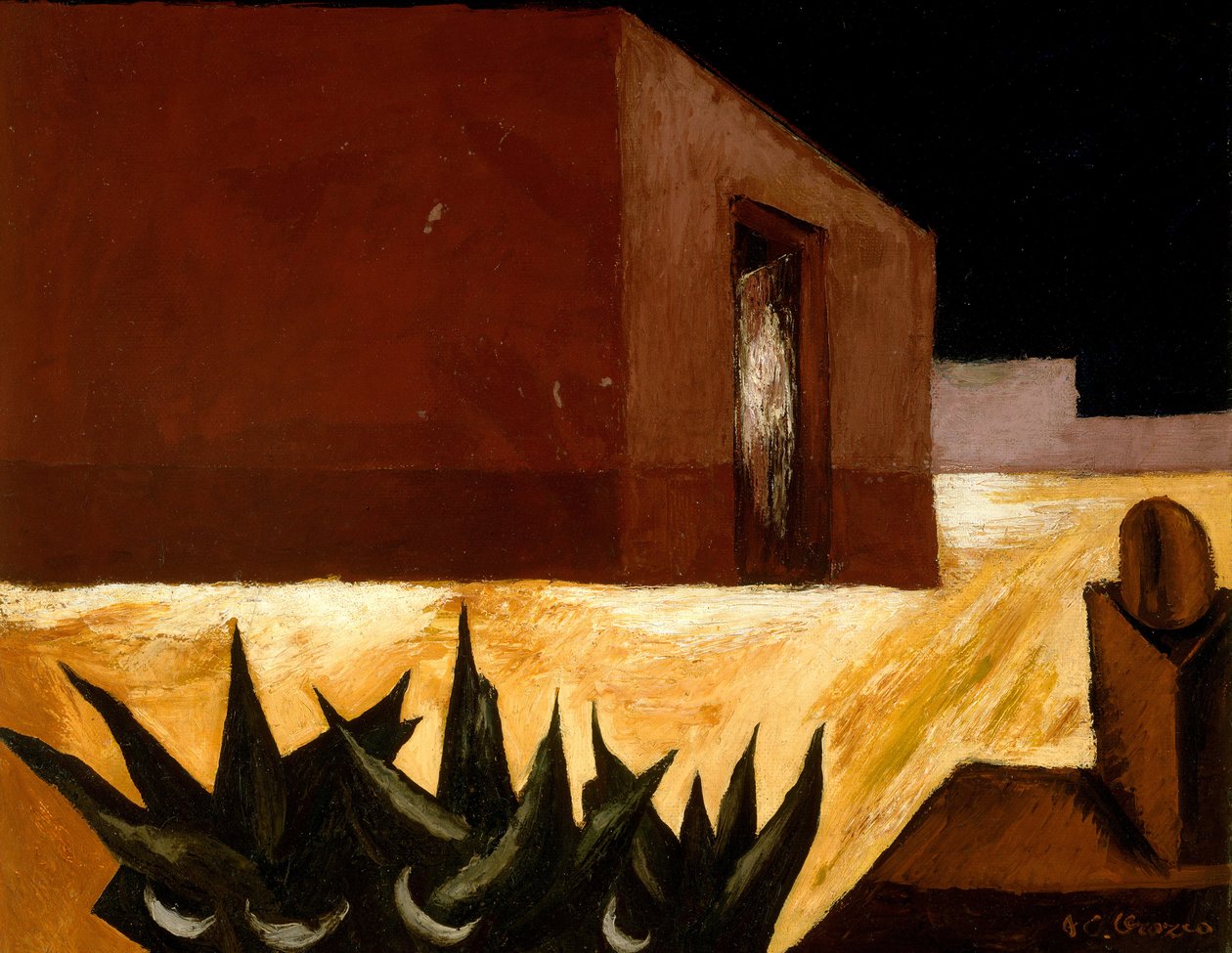 Mexicansk hus af José Clemente Orozco